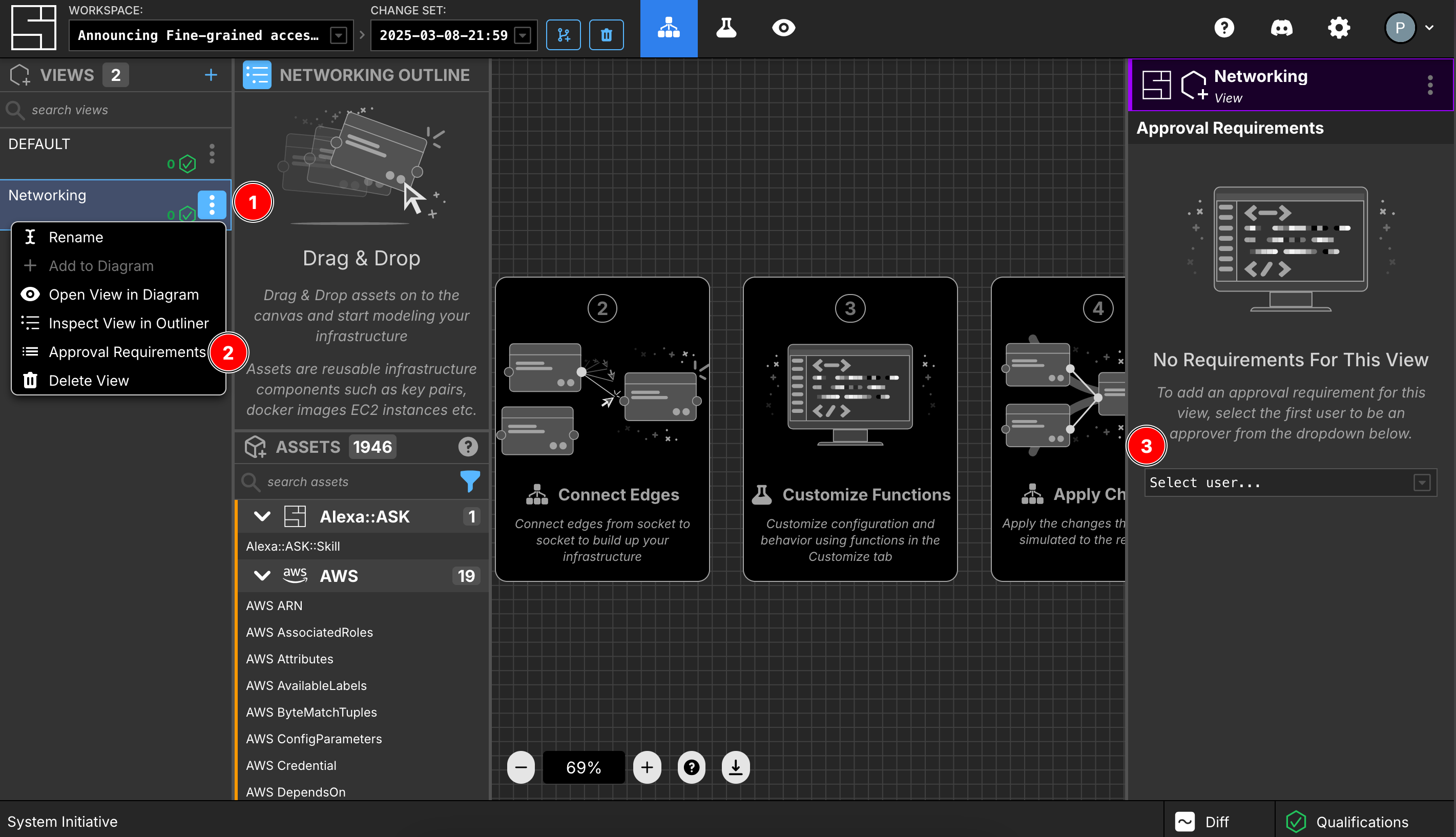 Approver from Views Context Menu